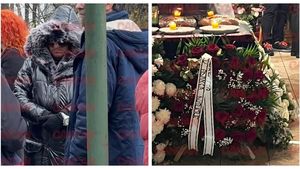 Romeo Fantastik a rupt liniștea înmormântării lui Artan! S-a prăbușit la funeralii