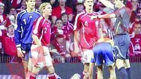 UEFA taie in carne vie