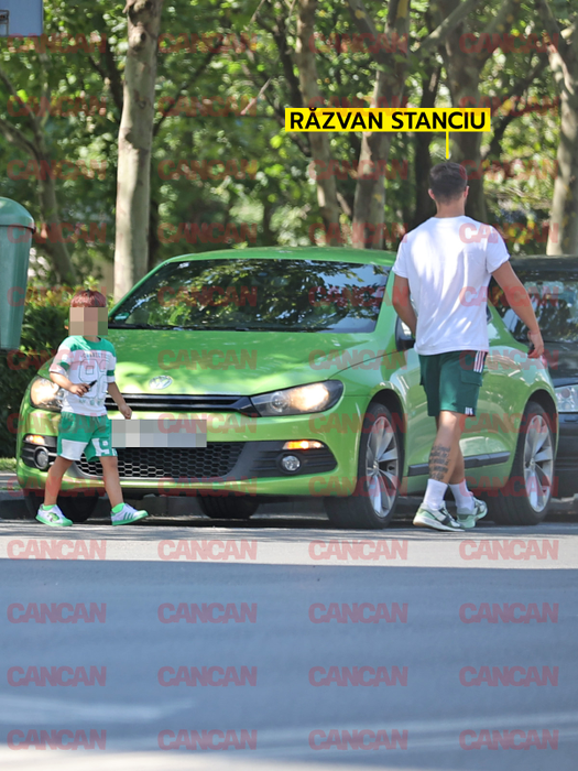Răzvan a plecat cu micuțul / (Sursa: CANCAN.RO)