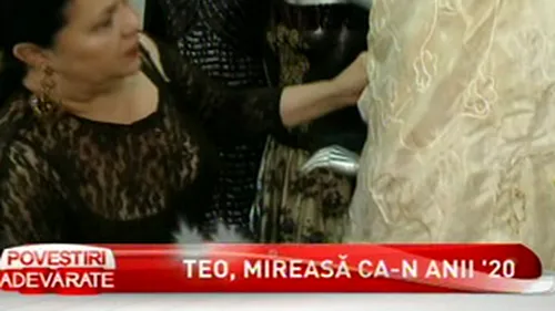 Teo Trandafir nu va purta rochie alba de mireasa! Uite ce material a ales pentru ziua cea mare!