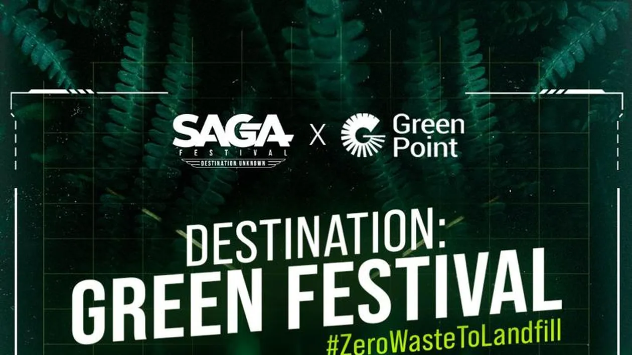 SAGA Festival devine primul festival #zerowastetolandfill din România cu sprijinul Green Corporation
