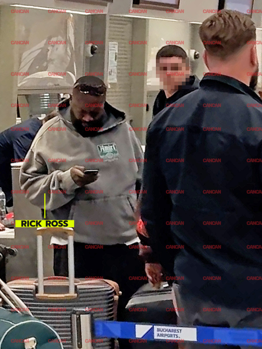 Rick Ross, la aeroport