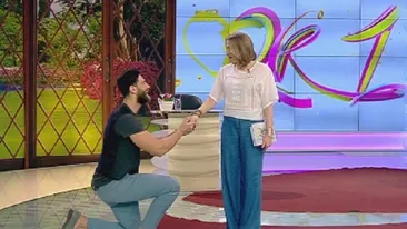 MIRELA BOUREANU VAIDA a avut parte de o surpriză! Vedeta a fost cerută în căsătorie de un tinerel