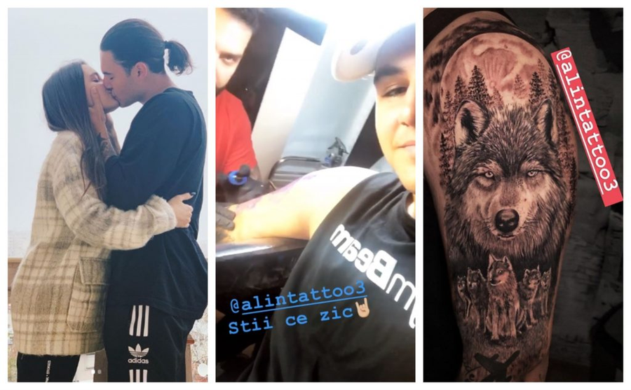 Cântărețul Mario Fresh și-a făcut ieri, 11 decembrie, un tatuaj imens pe brațul drept © Instagram/Instagram Stories