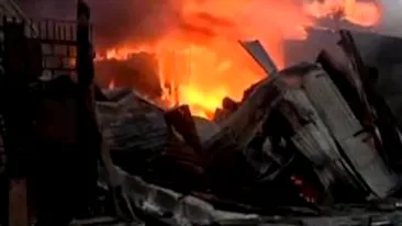 Inca un dezastru in Haiti: cea mai mare piata din capitala Port-au-Prince a fost mistuita de flacari!