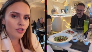 Cristina Șișcanu s-a supărat pe Mădălin Ionescu! A scos telefonul și a filmat toată scena: „Nici nu mă aude, stă acolo și scrie”