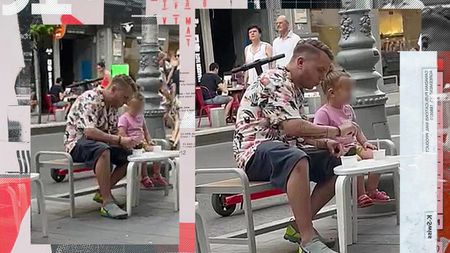 Cum l-am surprins pe Codin Maticiuc, alături de micuța Smaranda, în oraș