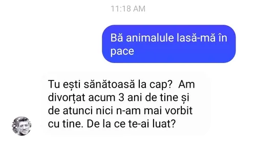 BANC | „Animalule, lasă-mă în pace”