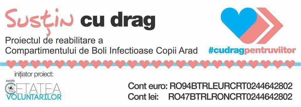 Campania de strângere de fonduri pentru renovarea spitalului din Arad continuă