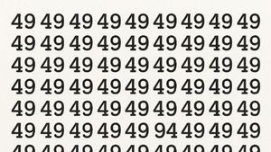 Test de inteligență | Depistați singurul număr diferit de 49! Geniile reușesc în maximum 19 secunde