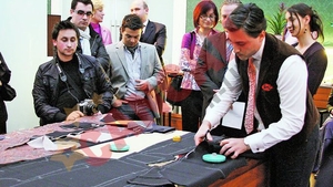 Printul Radu al Romaniei, imbracat de Alexandru Ciucu