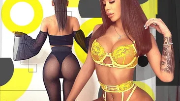 O vezi și înnebunești, e desprinsă din povești! Andreea arată SUPER HOT în lenjerie intimă transparentă