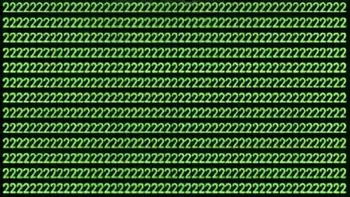 Test IQ numai pentru genii | Identificați cifra 5 din această imagine, în maximum 7 secunde