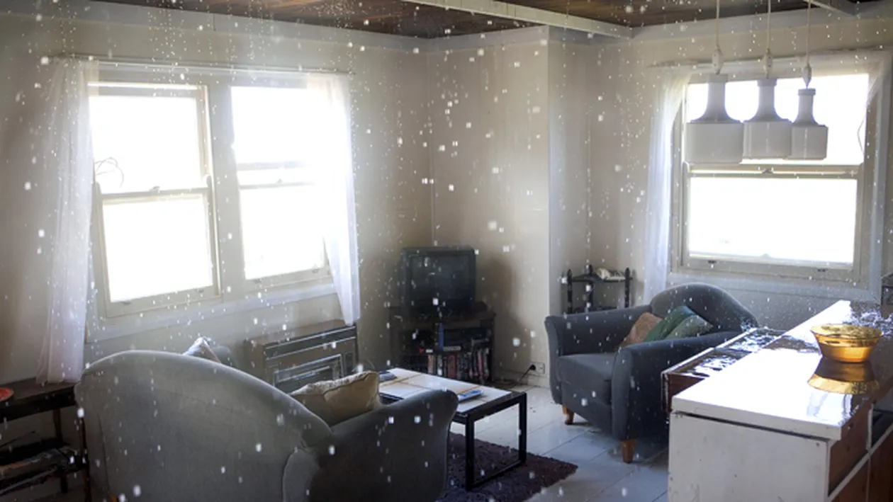 Uite in ce hal se transforma o casa din cauza ploii!