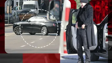 Nea Gigi, prins în offside cu Rolls-ul Ghost de 500.000 €! ”VAR-ul traficului” l-a probat în poziție neregulamentară pe patronul FCSB