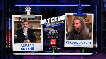 Suntem numere sau avem un destin scris? Numerologul Eduard Agachi dezvăluie manualul secret al cifrei destinului la „Altceva cu Adrian Artene”