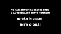 Nu rata imaginile despre care o să vorbească toată România! Intrăm în direct! Într-o oră!