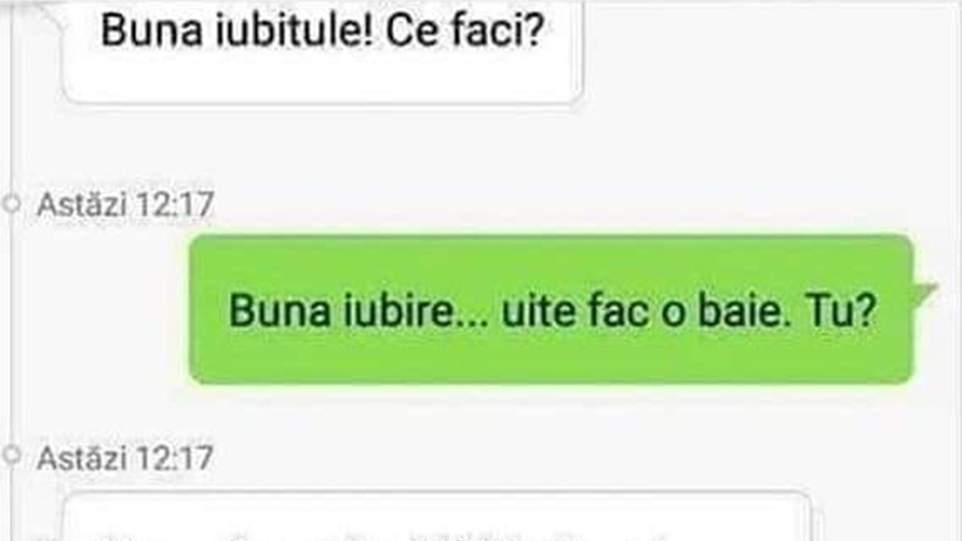 BANC | "Trimite-mi o poză, măcar!"