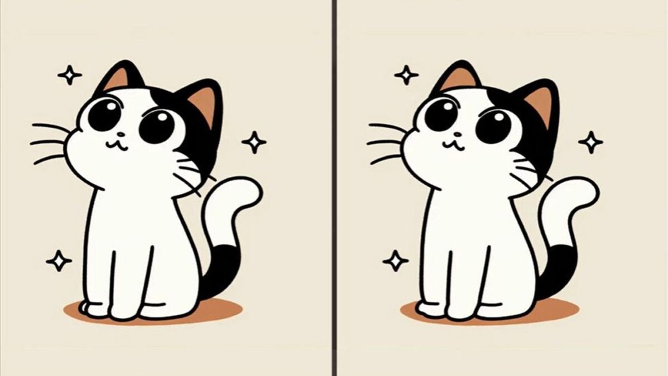 Test de logică | Doar geniile pot găsi toate cele 3 diferențe dintre aceste 2 imagini, în maximum 15 secunde