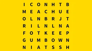 TEST IQ | Ești un geniu dacă poți găsi cuvântul blog în maximum 13 secunde