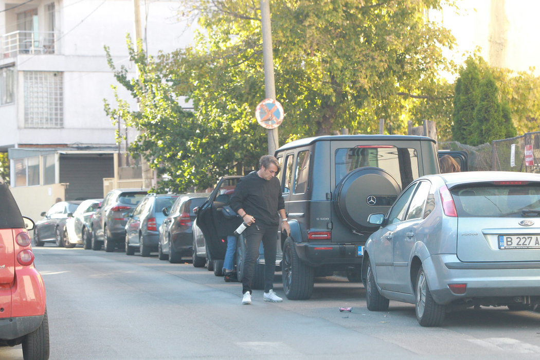 Syda a mers cu o sticlă de vin ”la purtător”, la un local din Floreasca