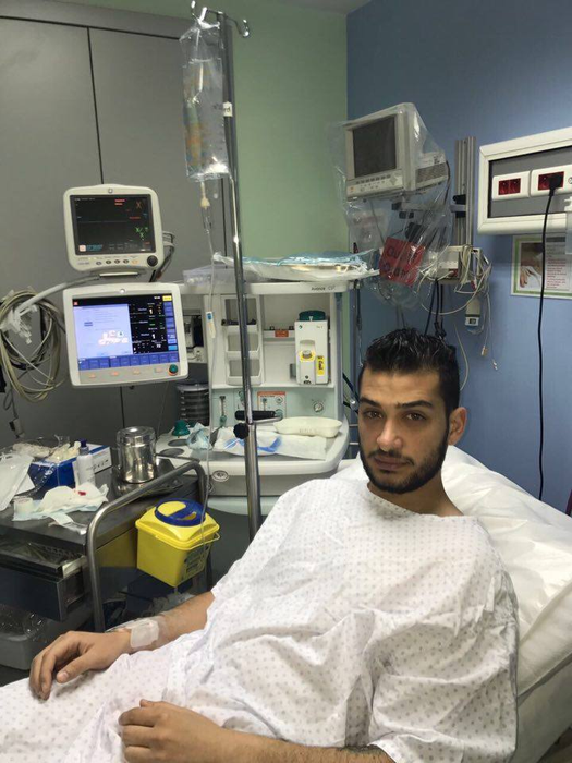 Peter Kai, înainte de operaţia la plămâni