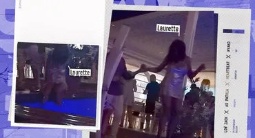 Laurette și-a băgat picioarele!
