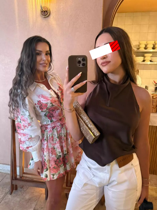 Imagine rară cu fiica lui Adrian Cristea și a Denisei Nechifor. Cum arată Rania la aproape 18 ani
