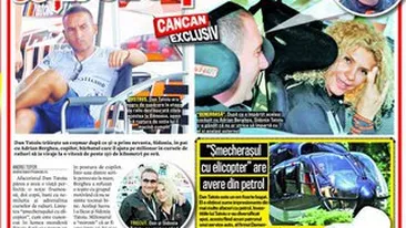 Smecherul cu elicopter Dan Tatoiu, intelegator cu sotia infidela! A dus-o la mare dupa ce a prins-o cu altul