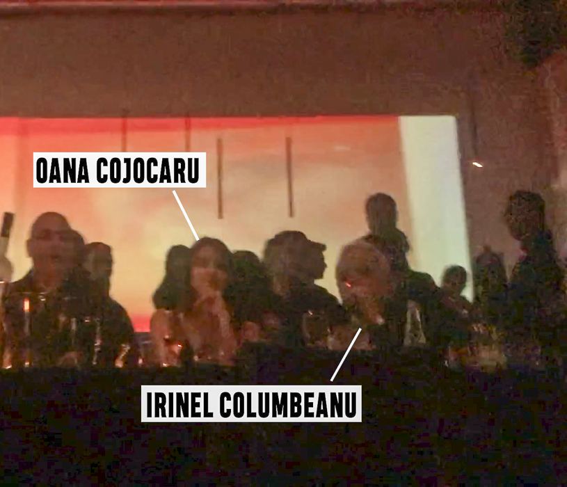 Irinel Columbeanu și Oana s-au reîntâlnit la Loft și, se pare, s-au împăcat