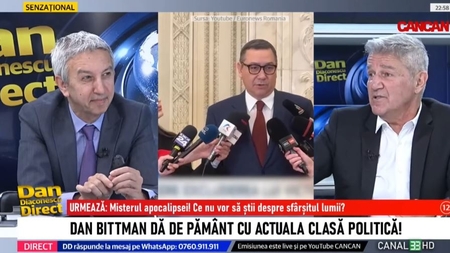 Dan Bittman aruncă alegerile prezidențiale în aer: ”Sunt doi candidați care ar trebui să ne spună clar ce orientare au”