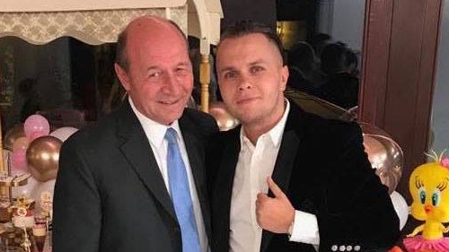 Anunțul făcut de Codin Maticiuc, după ce s-a pozat cu Traian Băsescu: "Când ceremonia s-a încheiat, SPP-ul ne-a rugat să..."