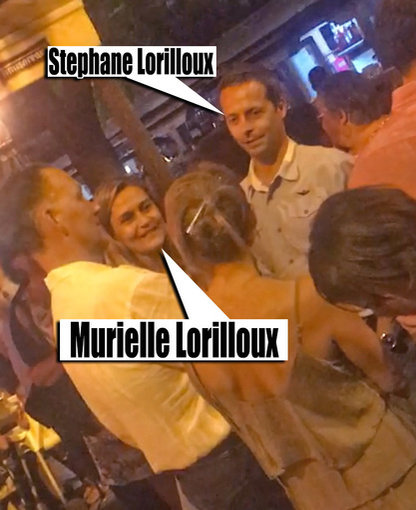 Noul CEO al Vodafone România, Murielle Lorilloux, a petrecut la Hanul lui Manuc cu soţul şi colegii ei