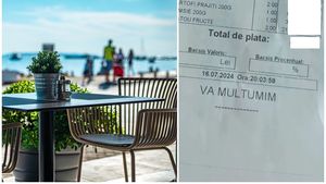 Nu e o glumă! Câți lei a plătit un român pentru o masă în stațiunea Olimp. Până și la Mamaia era mai ieftin