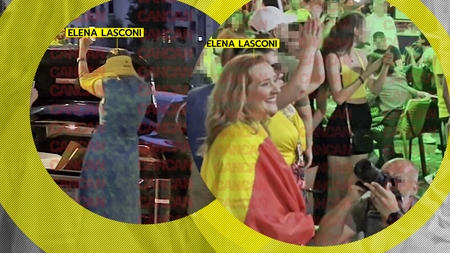Imagini colosale cu Elena Lasconi, noul președinte al USR, după ce România s-a calificat în optimile de finală ale turneului final din Germania! S-a îmbrăcat în spatele mașinii și... + Ce a făcut în mijlocul mulțimii