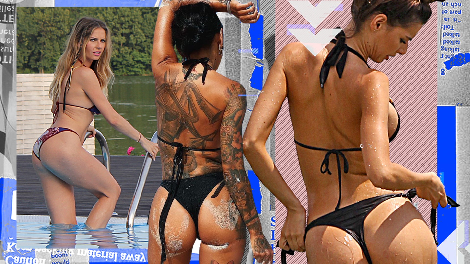 TOP 30 vedete care au posteriorul sexy indiferent de tipul de slip pe care-l poartă. Ce locuri ocupă Ruby, Andreea Bănică sau Ioana Filimon