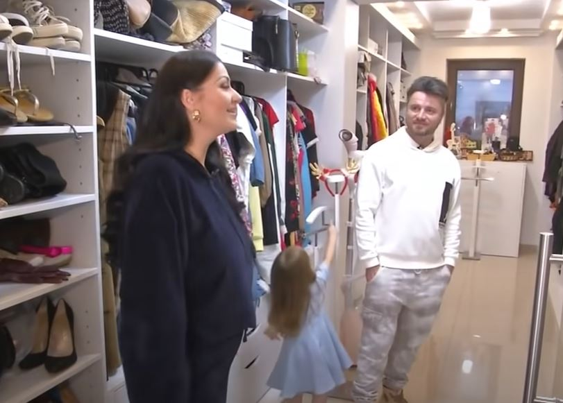 Gabriela Cristea și Tavi Clonda, în dressing