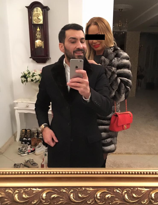 Relu Pastramă, alături de iubita lui