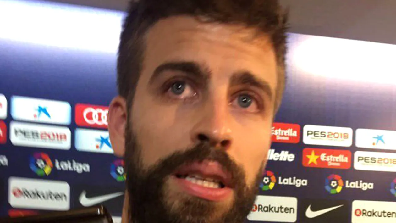 După ce s-a zvonit că Pique şi Shakira se despart, fotbalistul a făcut anunţul cu lacrimi în ochi:”Sunt gata să părăsesc...“