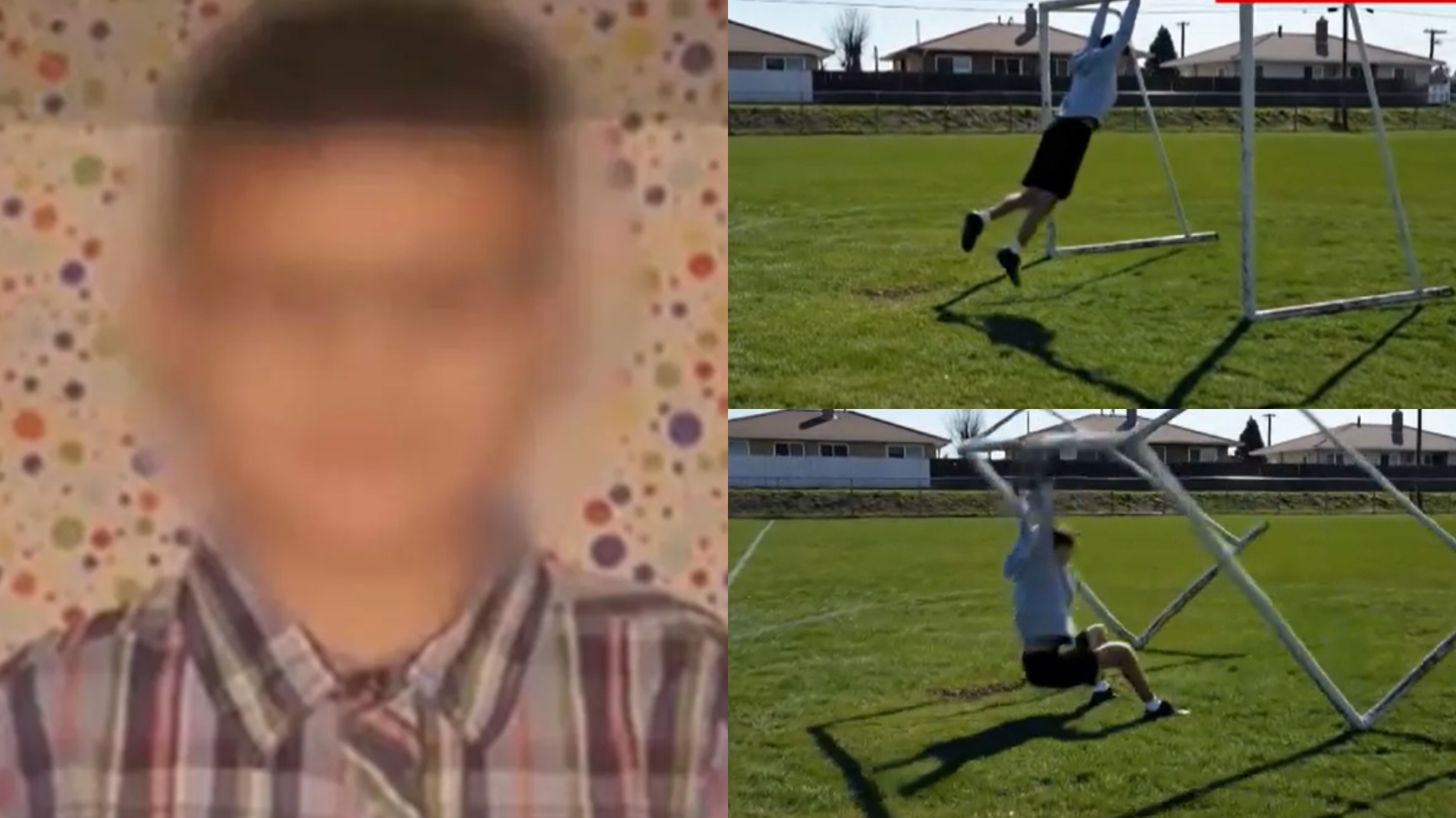 Lucas e în stare gravă după ce o poartă de fotbal a căzut peste el, sub privirile tatălui. Are doar 13 ani