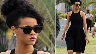 Rihanna, in lacrimi! Ce i s-a intamplat dupa ce i-a organizat bunicii ei o INMORMANTARE grandioasa