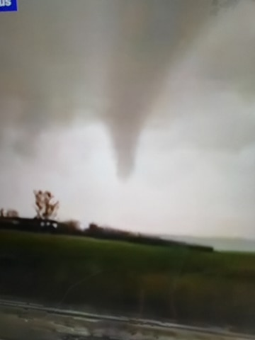 Tornada în Botoșani! Imaginile sunt spectaculoase VIDEO
