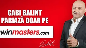 GABI BALINT se alătură echipei WINMASTERS în calitate de BRAND AMBASSADOR