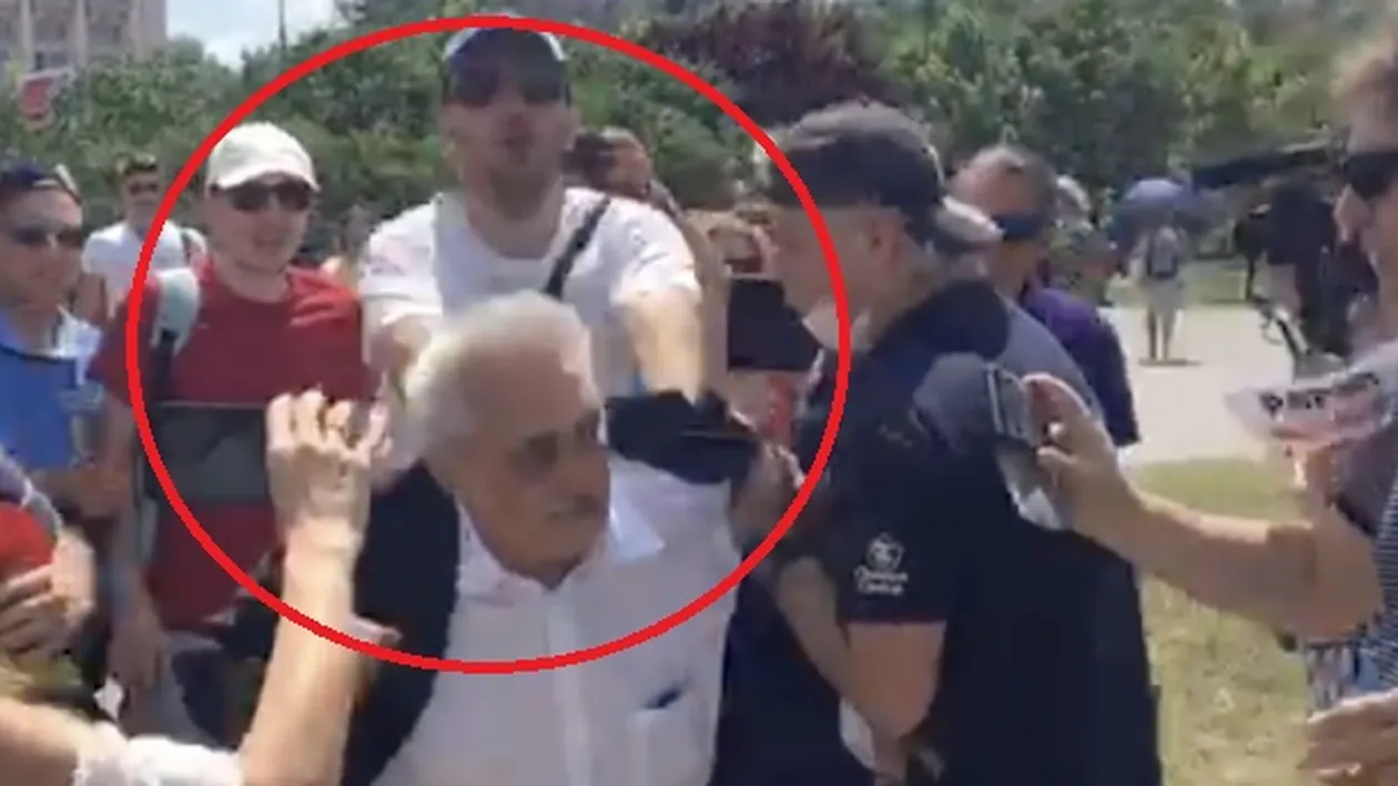 Incidente violente lângă Parlament! Deputatul Nicolae Bacalbaşa a fost agresat!