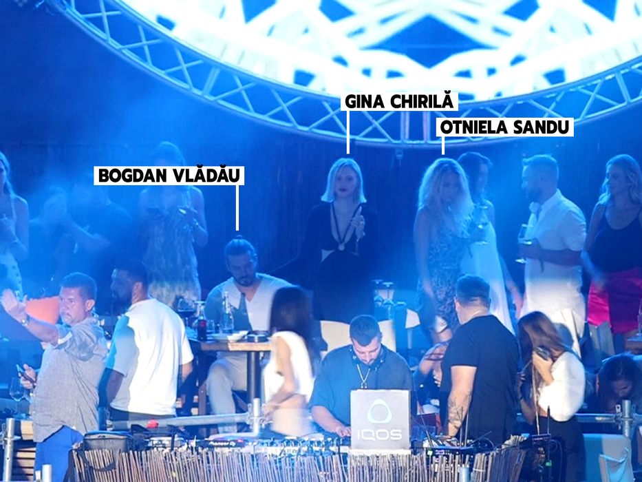 Bogdan Vlădău, Gina Chirilă și Otniela Sandu, vecini la Nuba Mamaia / (Sursa: CANCAN.RO)