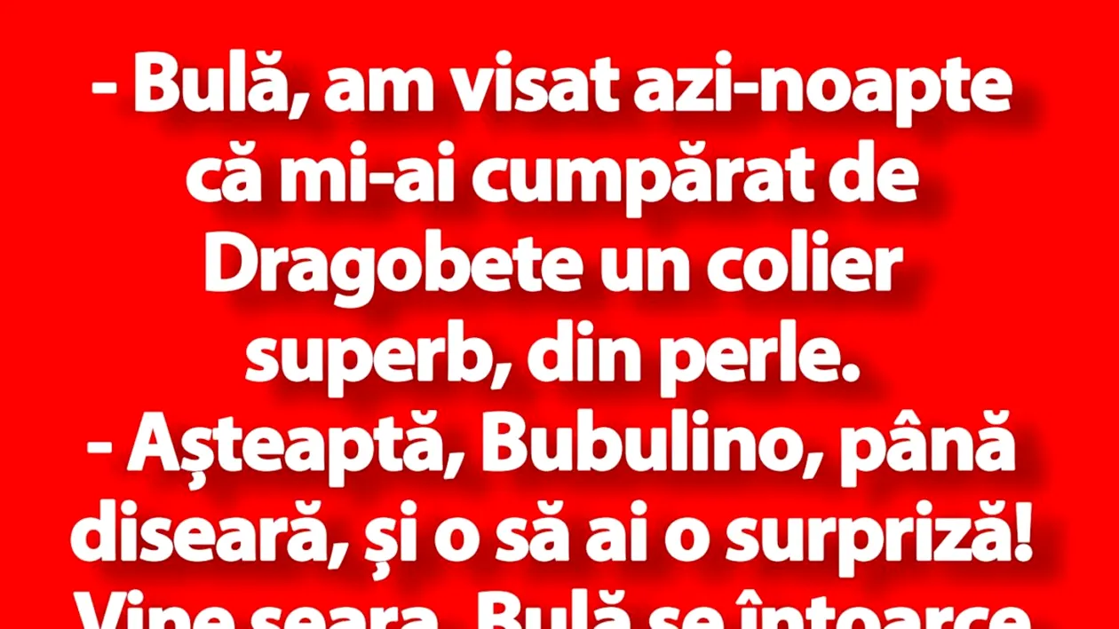 BANC | Bulă și Dragobetele