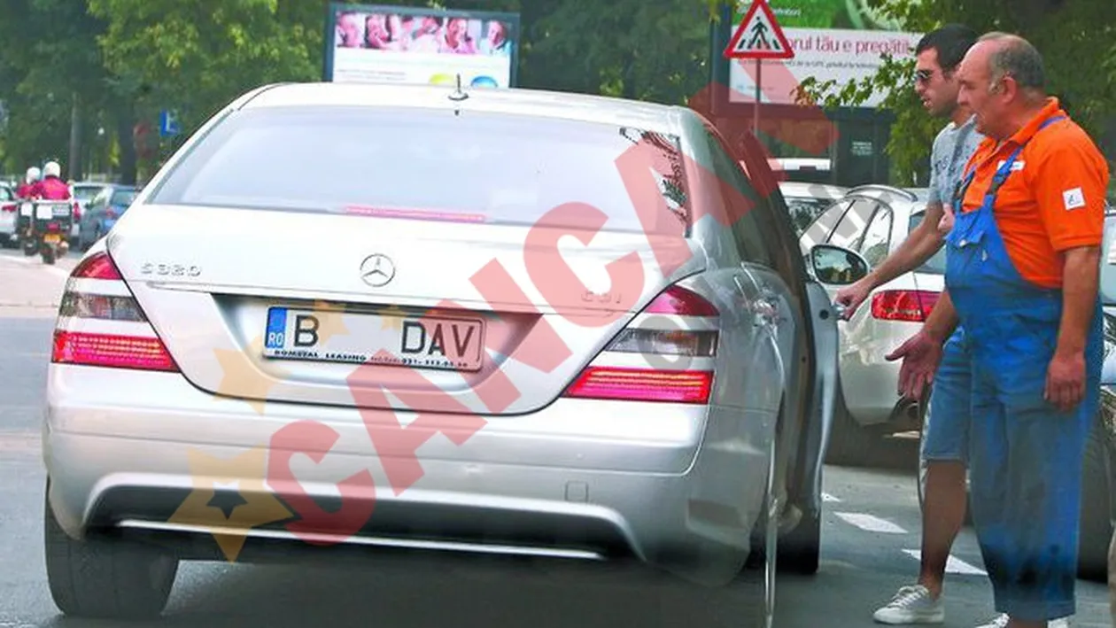 Galamaz si-a tras masina de lux