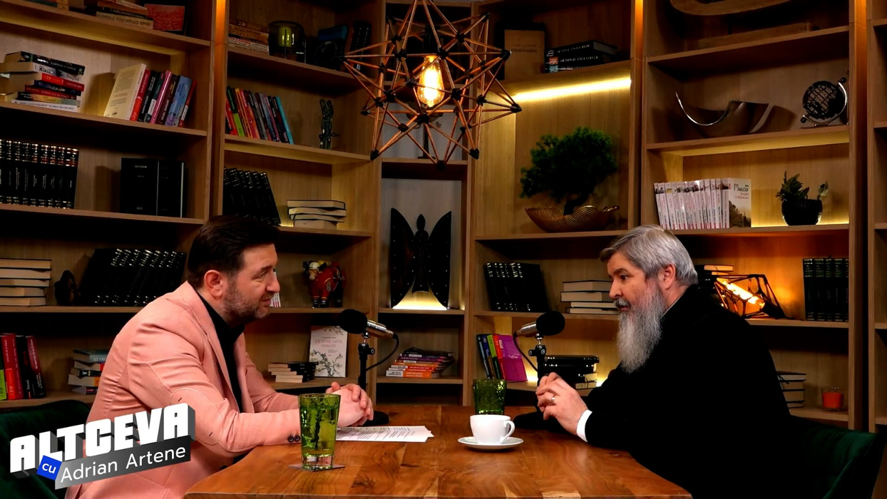 Podcastul poate fi urmărit integral pe canalul de YouTube ”ALTCEVA cu Adrian Artene” / (Sursa: Captură video)