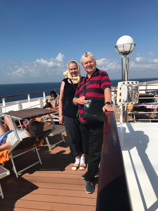 Gheorghe Turda și sora lui, Anuța, vacanță de cinci stele în Dubai