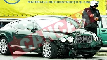 Accident cu Bentley-ul lui Vicol